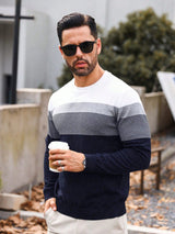 Men's Long Sleeve Jumper in Multicolour, product image 1