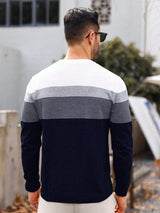 Men's Long Sleeve Jumper in Multicolour, product image 2