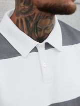 Men's Long Sleeve Polo Shirt in Multicolour, product image 3