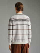 Men's Long Sleeve Jumper in Multicolour, product image 8