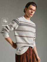 Men's Long Sleeve Jumper in Multicolour, product image 1