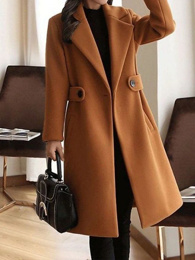 Eleanor | Tailored Trench Coat with Waist Belt — view 3