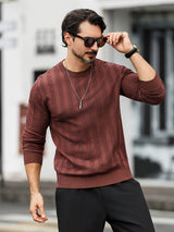 Men's Long Sleeve Jumper in Multicolour, product image 4