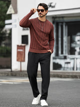 Men's Long Sleeve Jumper in Multicolour, product image 3