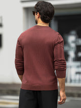 Men's Long Sleeve Jumper in Multicolour, product image 2