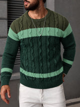 Men's Long Sleeve Jumper in Multicolour, product image 6