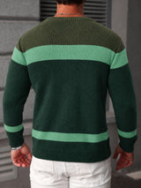 Men's Long Sleeve Jumper in Multicolour, product image 2