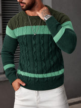 Men's Long Sleeve Jumper in Multicolour, product image 1