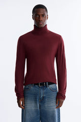 Men's Knit Turtleneck Sweater — Long Sleeve, Ribbed | Yvezi — 11