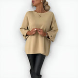 Blythe | Women's Oversized Wide-Sleeve Knit Jumper — view 4