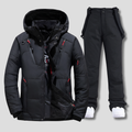Amelie | Women's Ski Suit with Hooded Jacket & Snow Trousers – Storm Flap, Water-Resistant Finish — view 1