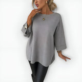 Blythe | Women's Oversized Wide-Sleeve Knit Jumper — view 1