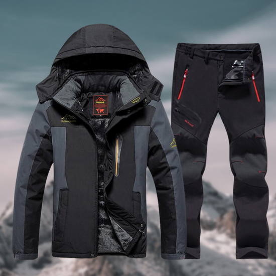 Ellie | Women's Waterproof Ski Suit – Warm Fleece-Lined Jacket & Trousers — view 1