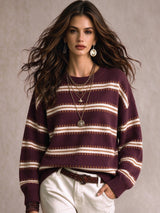 Women's Crew Neck Jumper in Multicolour, product image 1