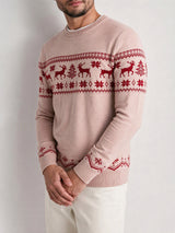 Men's Long Sleeve Jumper in Multicolour, product image 7