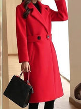 Eleanor | Tailored Trench Coat with Waist Belt — view 5