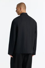 Men's Lyocell Blazer — Long Sleeve, Relaxed Fit | Yvezi — 4