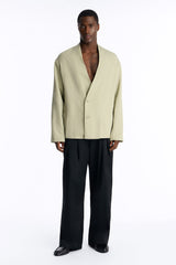 Men's Lyocell Blazer — Long Sleeve, Relaxed Fit | Yvezi — 25