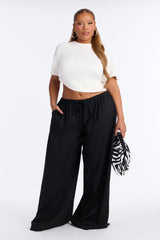 Women's Wide Leg Linen Pants | Yvezi — 5