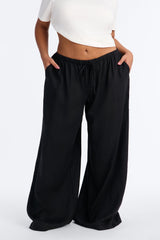 Women's Wide Leg Linen Pants | Yvezi — 6