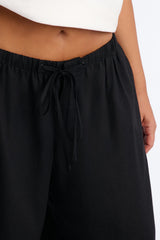 Women's Wide Leg Linen Pants | Yvezi — 8