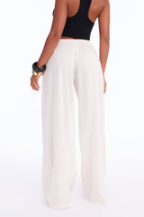 Women's Wide Leg Linen Pants | Yvezi — 19