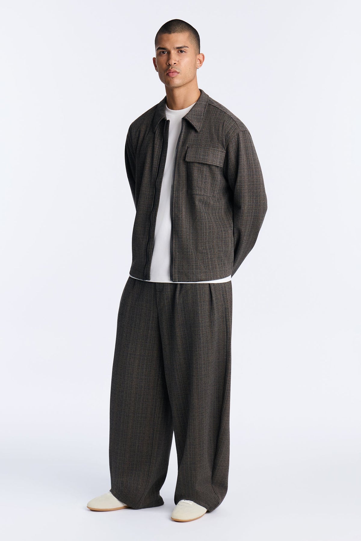 Men's Check Pants | Yvezi — 1