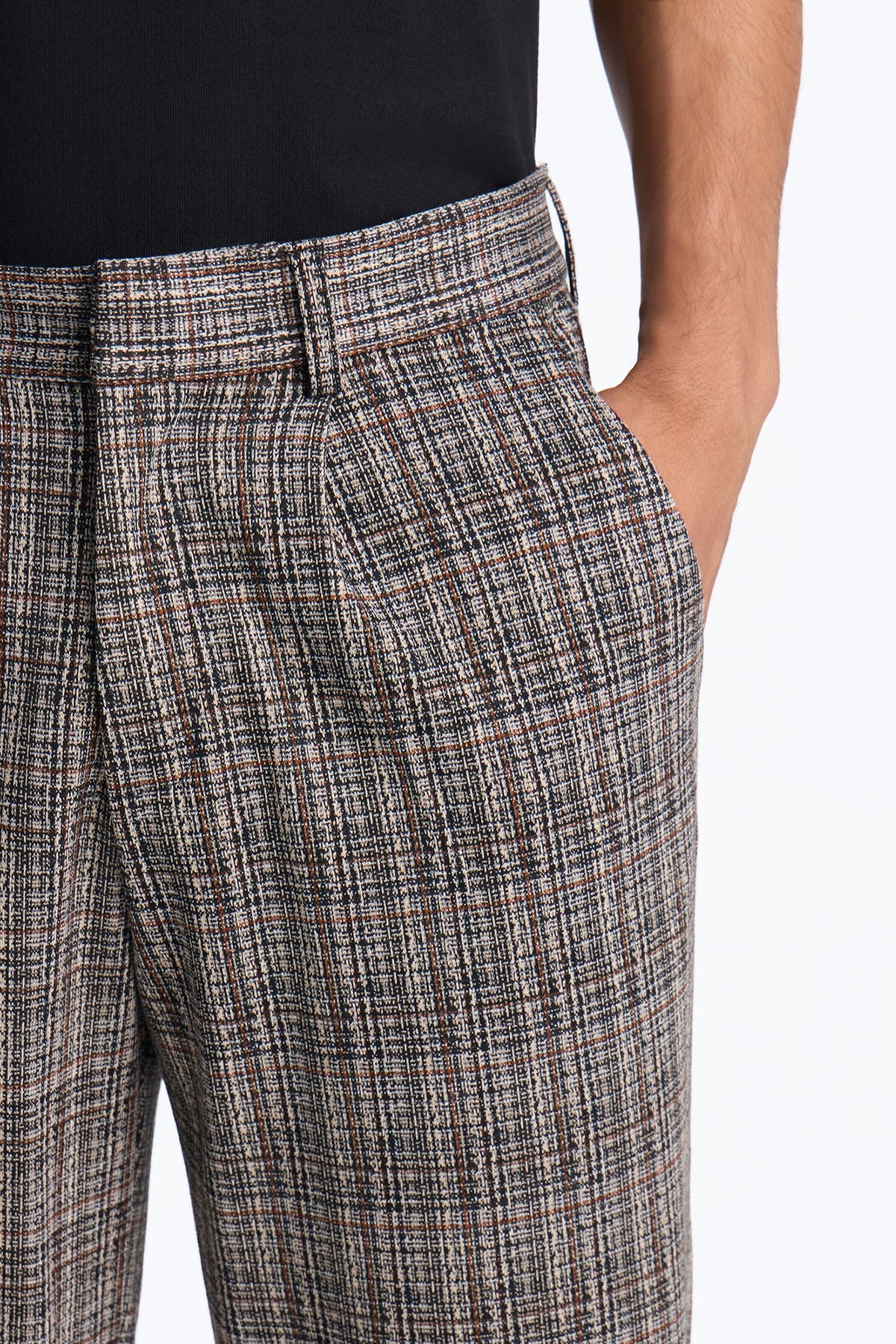 Men's Check Pants | Yvezi — 3