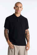 Men's Polo Shirt — Button Down, Short Sleeve | Yvezi — 1