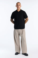 Men's Polo Shirt — Button Down, Short Sleeve | Yvezi — 2