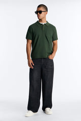 Men's Polo Shirt — Button Down, Short Sleeve | Yvezi — 30