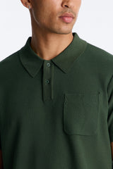 Men's Polo Shirt — Button Down, Short Sleeve | Yvezi — 31