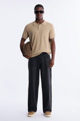 Men's Polo Shirt — Button Down, Short Sleeve | Yvezi — 49
