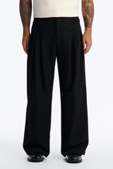 Men's Pleated Wide Leg Pants | Yvezi — 8