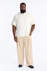 Men's Pleated Wide Leg Pants | Yvezi — 17