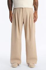 Men's Pleated Wide Leg Pants | Yvezi — 22