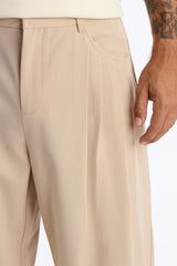 Men's Pleated Wide Leg Pants | Yvezi — 23