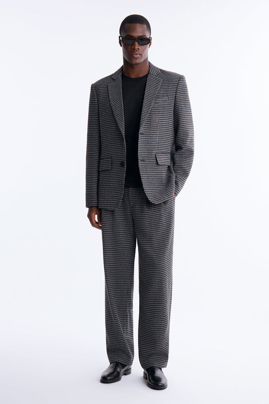 Men's Houndstooth Blazer | Yvezi — 1