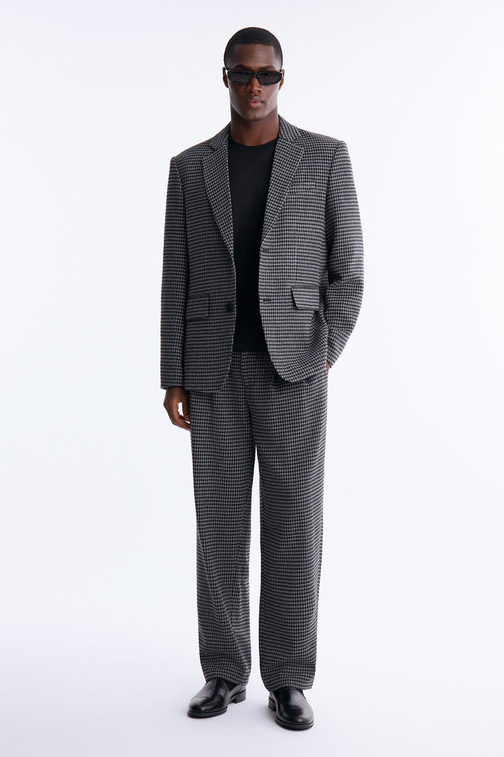 Men's Houndstooth Blazer | Yvezi — 1