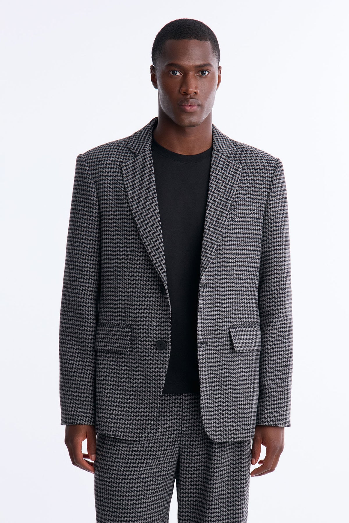 Men's Houndstooth Blazer | Yvezi — 2