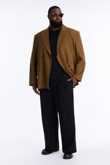 Men's Striped Blazer — Double Breasted | Yvezi — 6