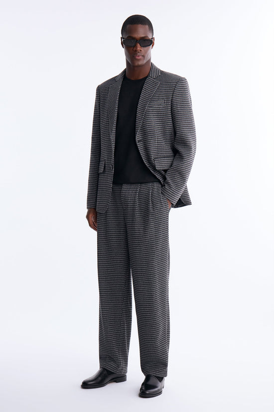 Men's Houndstooth Pants — Relaxed Fit | Yvezi — 1