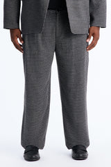 Men's Houndstooth Pants — Relaxed Fit | Yvezi — 6
