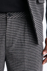 Men's Houndstooth Pants — Relaxed Fit | Yvezi — 8