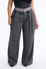 Women's Belted Wide Leg Pants | Yvezi — 5