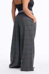 Women's Belted Wide Leg Pants | Yvezi — 8