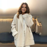 Séverine | Women's Textured Longline Cardigan — view 5