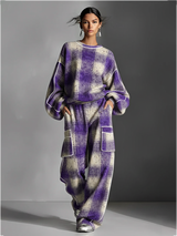 Solenne | Women's Fleece Sweatshirt & Joggers Co-Ord Set — view 6