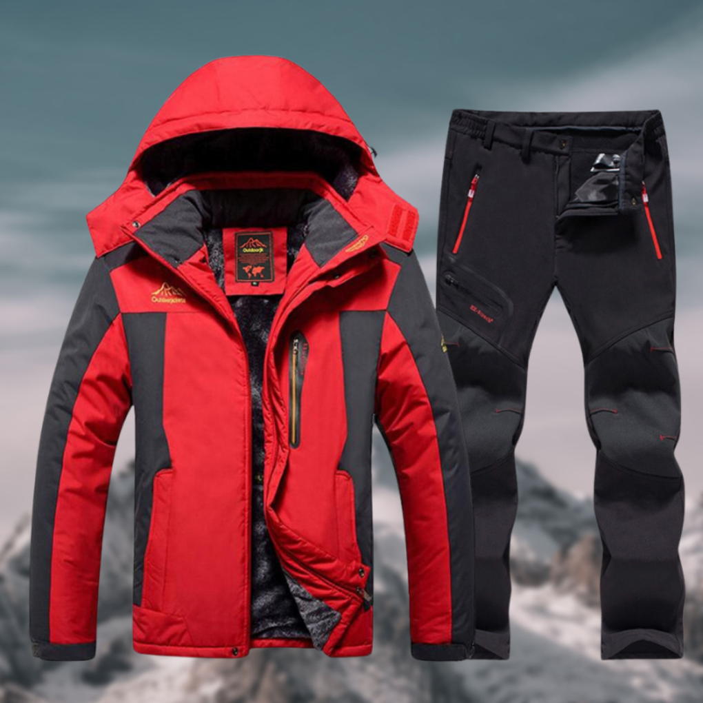 Ellie | Women's Waterproof Ski Suit – Warm Fleece-Lined Jacket & Trousers — view 2