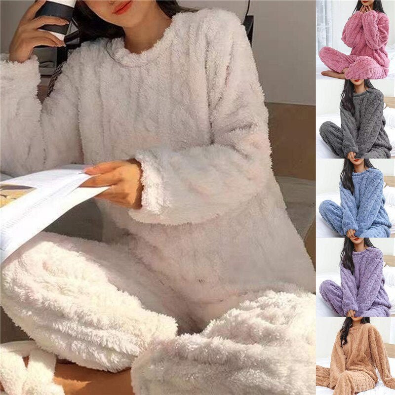 Sofia | Fleece Pyjama Set — view 2